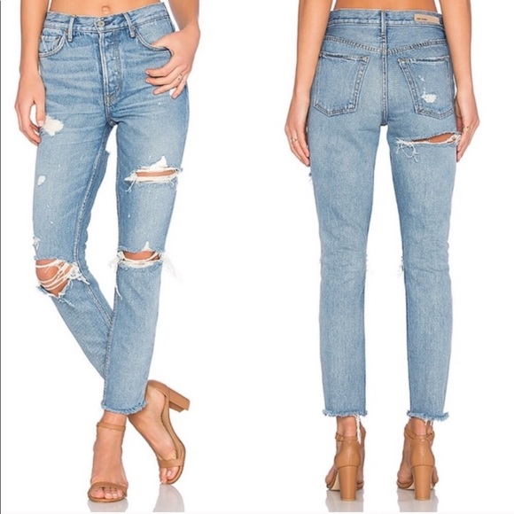 GRLFRND Pants - GRLFRND Karolina High-Rise Skinny Jeans